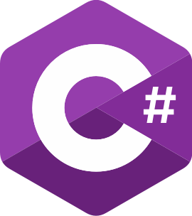 An image of the C Sharp logo.